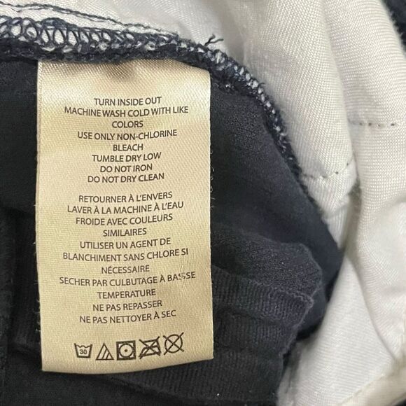 Anthropologie Pilcro Corduroy Pants Women’s 32 Navy High Rise Skinny Fall Casual - Picture 12 of 13